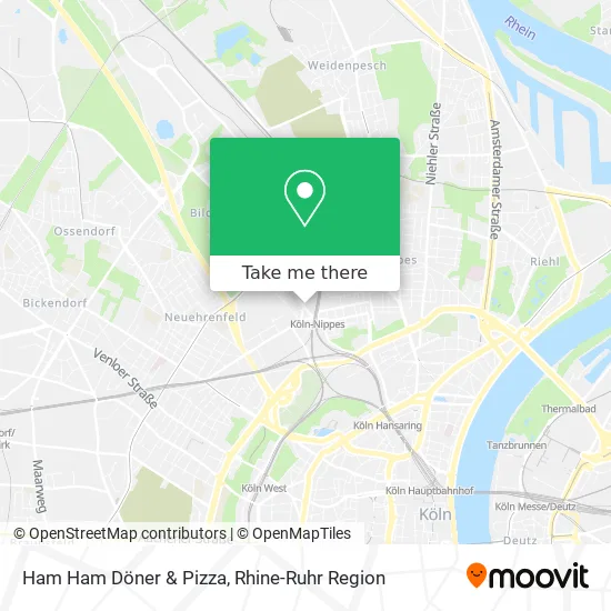 Карта Ham Ham Döner & Pizza