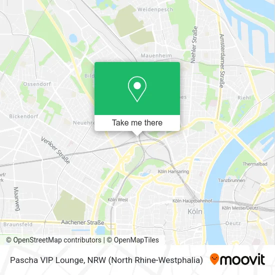 Карта Pascha VIP Lounge
