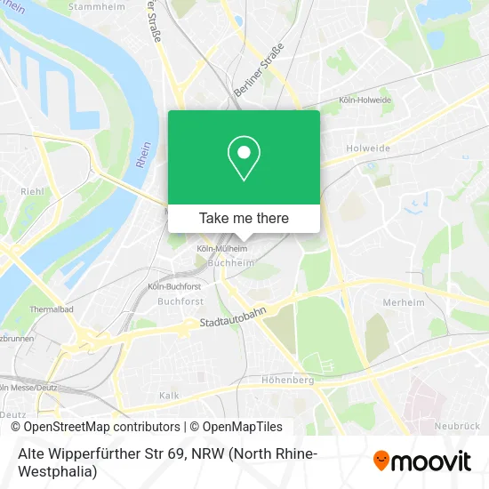 Карта Alte Wipperfürther Str 69