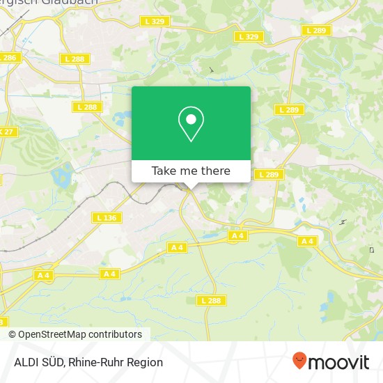 ALDI SÜD map