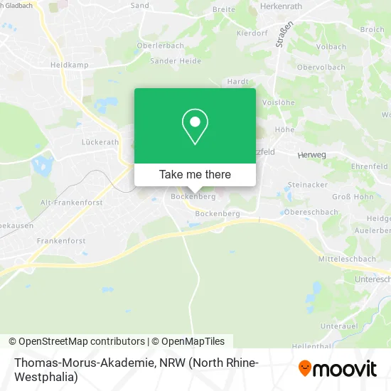 Карта Thomas-Morus-Akademie