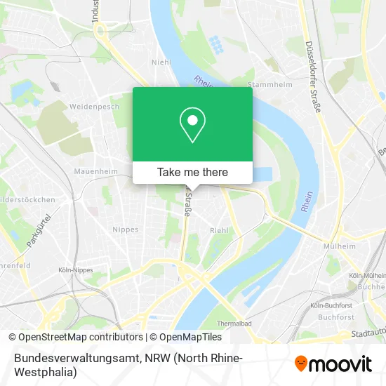 Карта Bundesverwaltungsamt