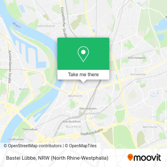 Bastei Lübbe map
