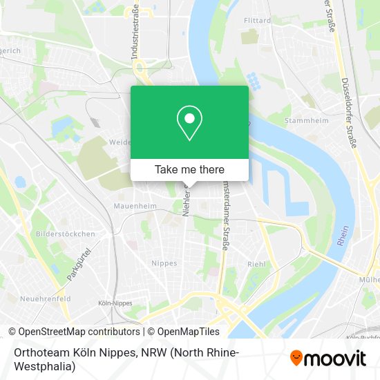 Карта Orthoteam Köln Nippes