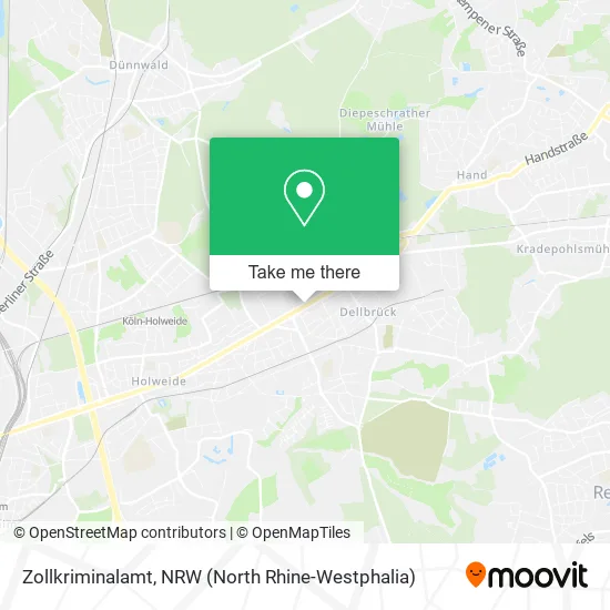 Карта Zollkriminalamt