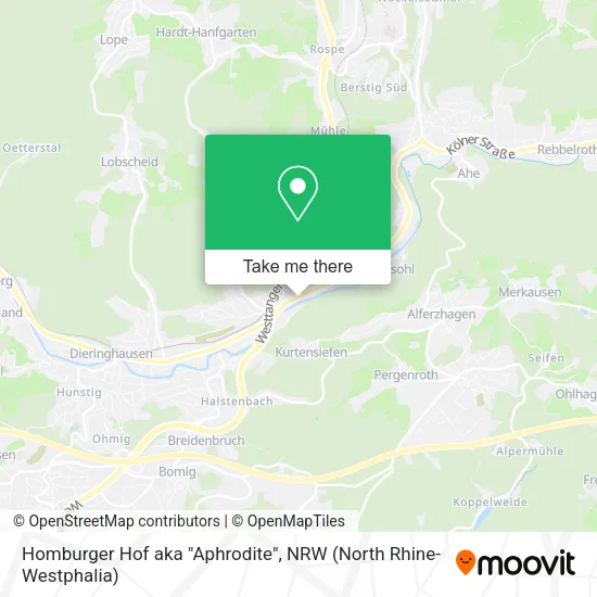 Карта Homburger Hof aka "Aphrodite"