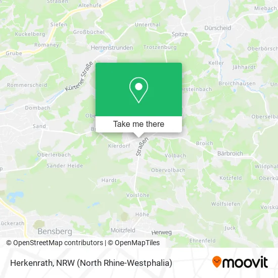 Herkenrath map