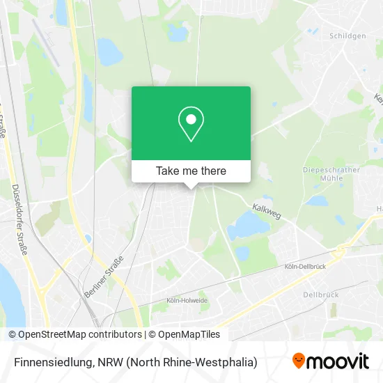 Карта Finnensiedlung