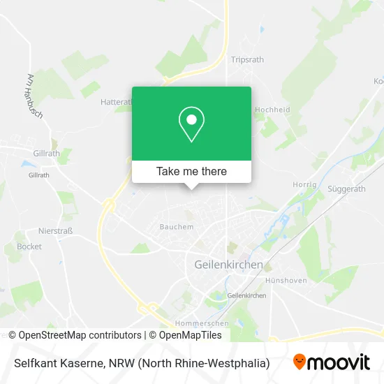 Карта Selfkant Kaserne