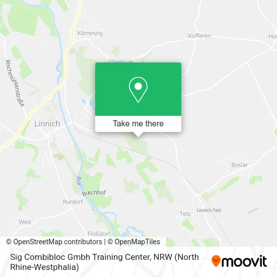 Карта Sig Combibloc Gmbh Training Center