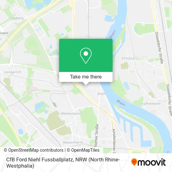 Карта CfB Ford Niehl Fussballplatz