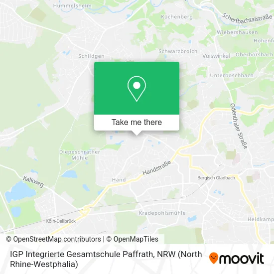Карта IGP Integrierte Gesamtschule Paffrath