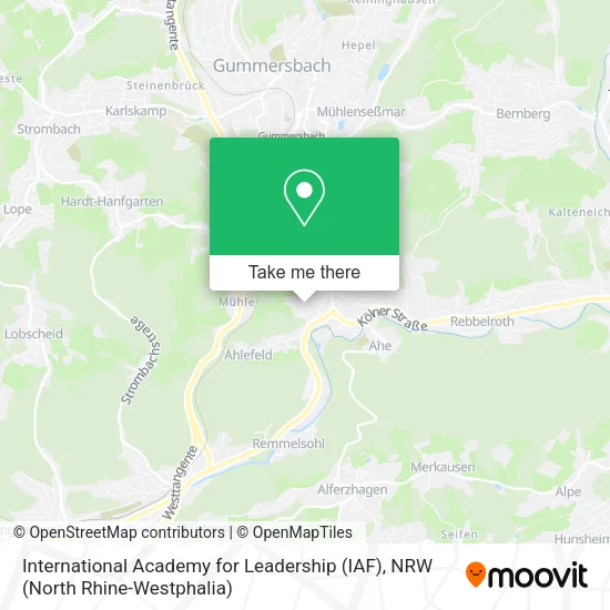 Карта International Academy for Leadership (IAF)