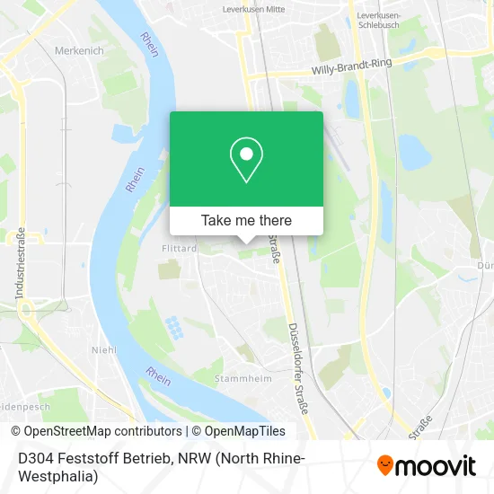 Карта D304 Feststoff Betrieb