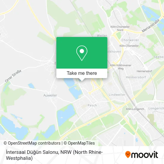 Карта İntersaal Düğün Salonu