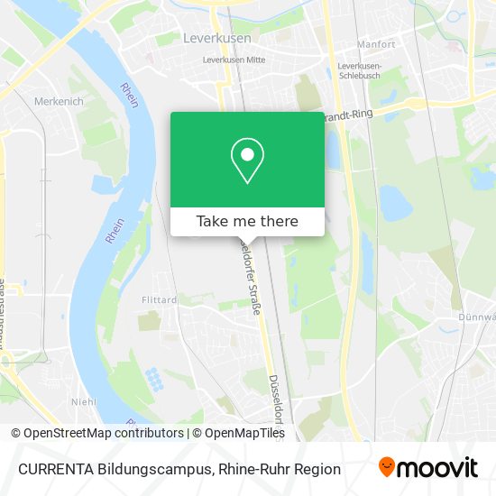 CURRENTA Bildungscampus map