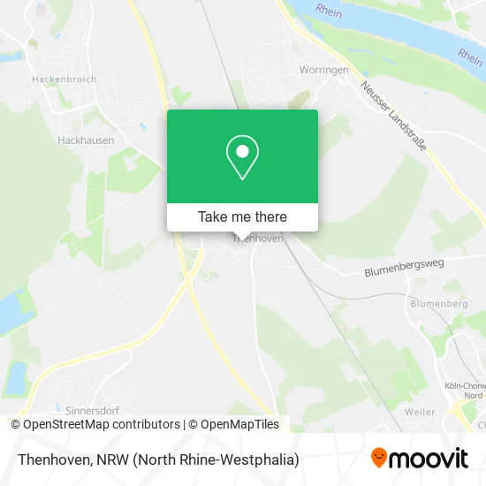 Карта Thenhoven