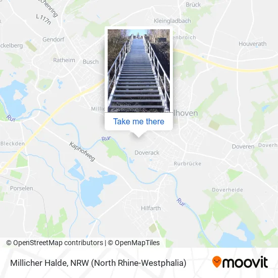 Карта Millicher Halde