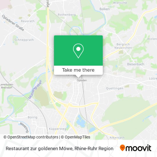 Restaurant zur goldenen Möwe map