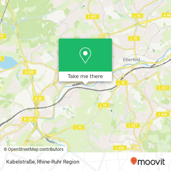 Карта Kabelstraße