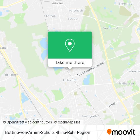 Bettine-von-Arnim-Schule map