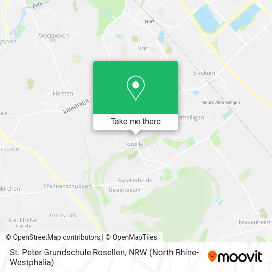 St. Peter Grundschule Rosellen map