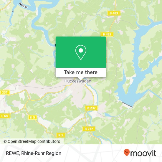 REWE map