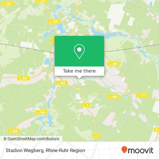 Stadion Wegberg map