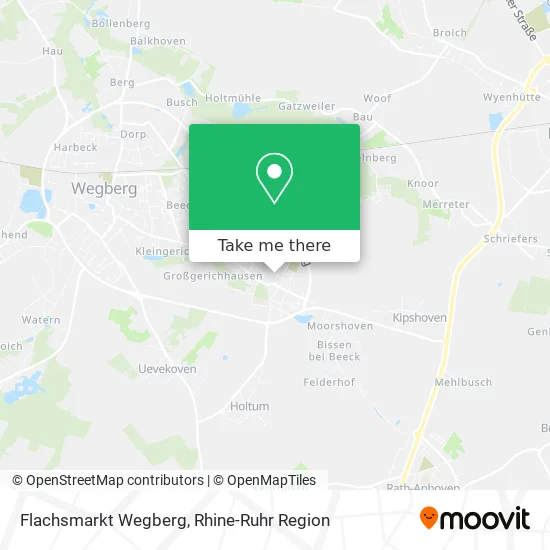 Карта Flachsmarkt Wegberg
