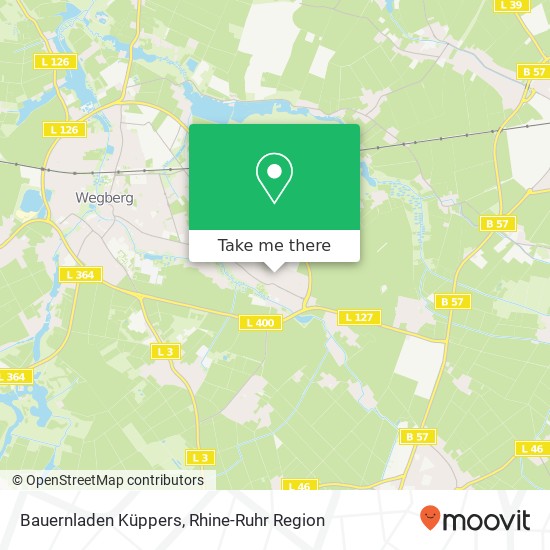 Карта Bauernladen Küppers