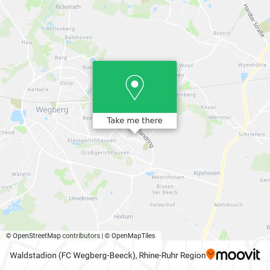 Waldstadion (FC Wegberg-Beeck) map