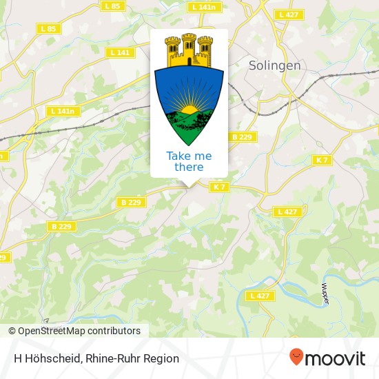 H Höhscheid map