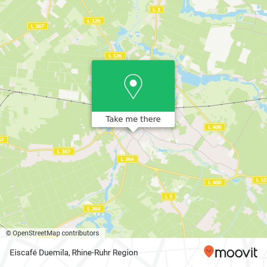 Eiscafé Duemila map