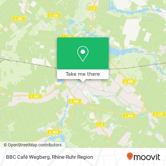 BBC Café Wegberg map