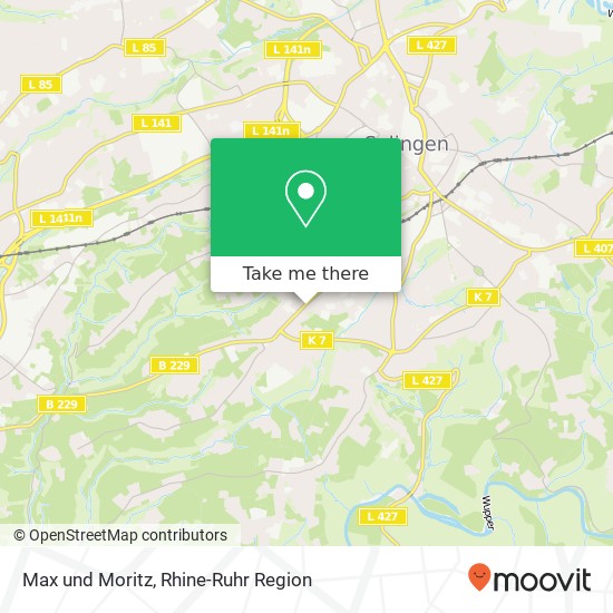Max und Moritz map