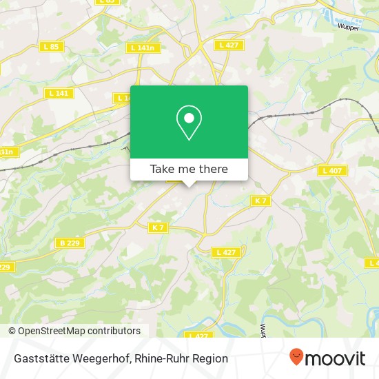 Gaststätte Weegerhof map