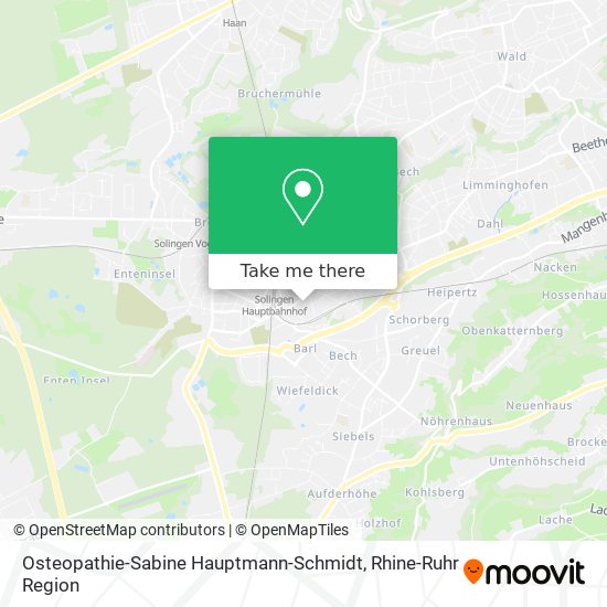 Osteopathie-Sabine Hauptmann-Schmidt map