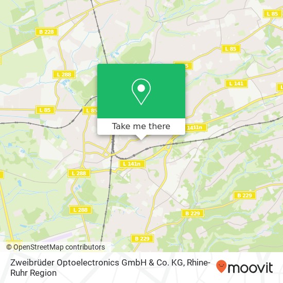 Zweibrüder Optoelectronics GmbH & Co. KG map