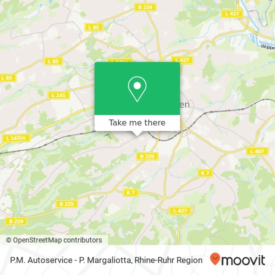 P.M. Autoservice - P. Margaliotta map