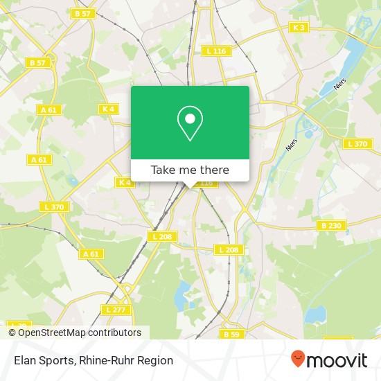 Elan Sports map