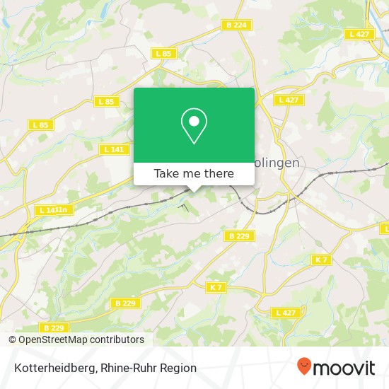 Карта Kotterheidberg