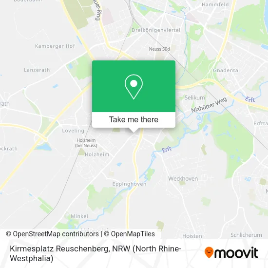 Карта Kirmesplatz Reuschenberg