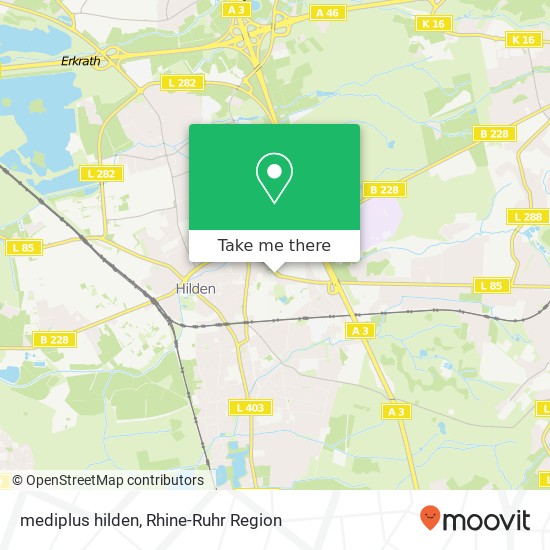 mediplus hilden map