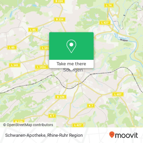 Schwanen-Apotheke map