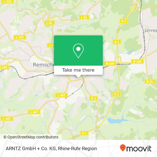 ARNTZ GmbH + Co. KG map