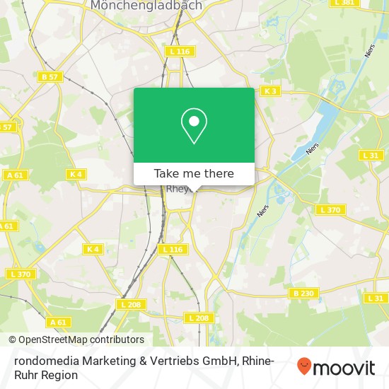 rondomedia Marketing & Vertriebs GmbH map