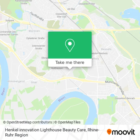 Карта Henkel innovation Lighthouse Beauty Care