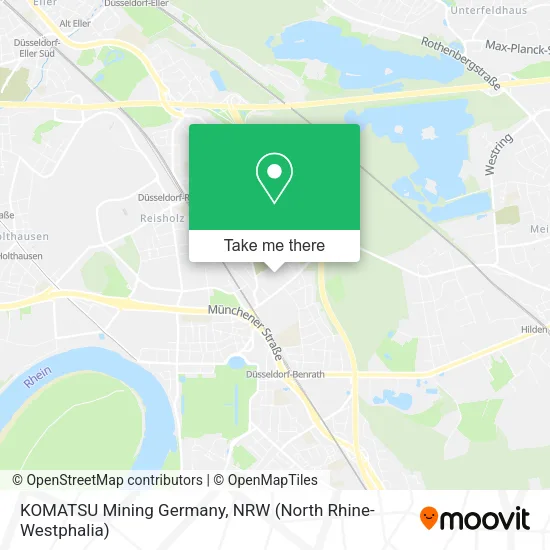 Карта KOMATSU Mining Germany