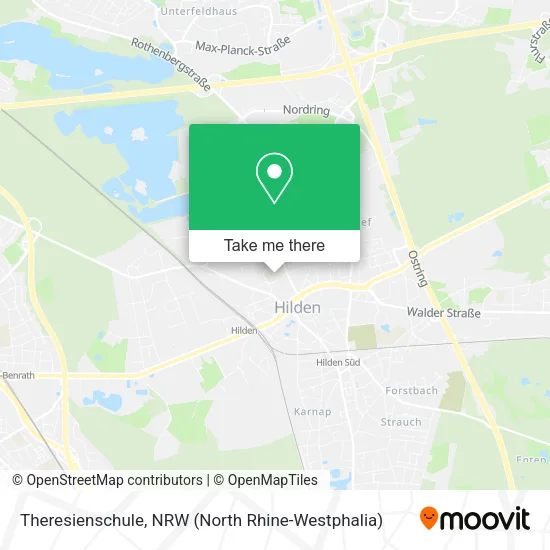 Theresienschule map