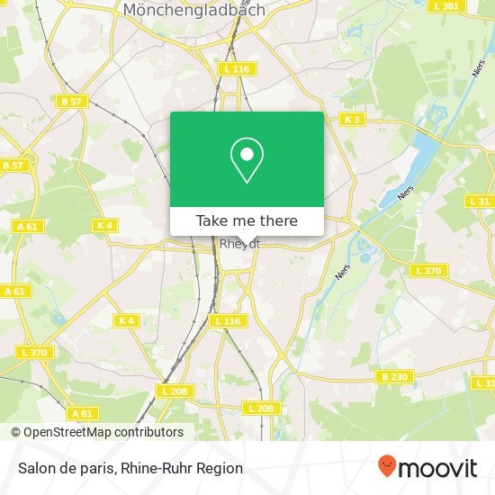 Карта Salon de paris